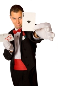 The heavy-handed card trick adds a killer twist to your magic performance.