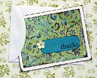 Tips for a creative thank you note
