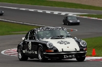 Racing sports cars at historic Lime Rock Park, Connecticut