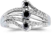 black and white diamonds: elegant, electric gems with mysterious origins