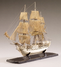 Meeting the challenge of constructing a model ship