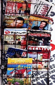Think creatively about what to do with unwanted old magazines