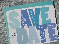 Save-the-date cards aren't mandatory but many opt to send them.