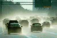 Driving through fog, rain and thunderstorms is frightening. Safety is critical.