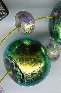 Learn about dichroic glass used in jewelry