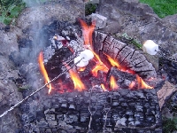 Tips and recipe sources for desserts over a campfire