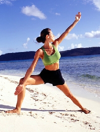 This summer, be a beach bum and still keep fit!  Here's how: