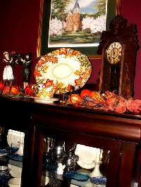 Simple harvest decorating tips for your home bring the feel of autumn indoors.