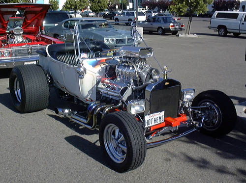 The hot rodder modified the Ford Model T and created a classic