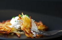 For Hanukkah, potato latkes are a tradition, whether you like them sweet or sour