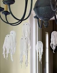 Learn how to make a ghost using simple tools for a holiday decoration