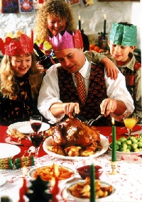 Certain foods are served at the traditional Christmas dinner