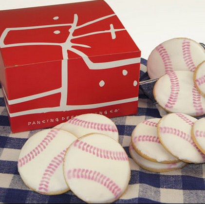 Baseball cookies are among our favorite fun gift ideas to make anyone smile