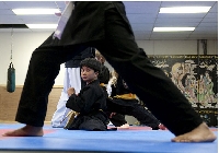 Karate belt levels show skills progression in this martial art