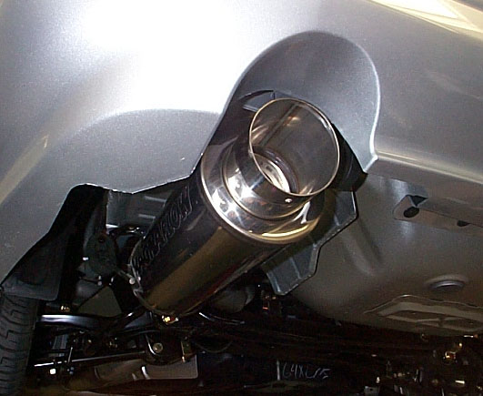 Exactly what is sounds, or doesn't sound, like is what mufflers do