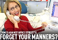 Office etiquette rules are very important so don't dismiss them