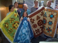 Quilting takes a few hours to learn, a lifetime to master