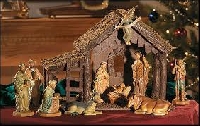 Learn how to set up a manger to rejoice in the birth of baby Jesus at Christmas