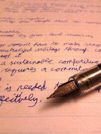 Writers who know how to use a fountain pen understand some best practices