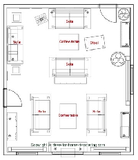 How to arrange a living room can be quite challenging