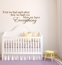 DIY nursery ideas without painting are easy and pretty!