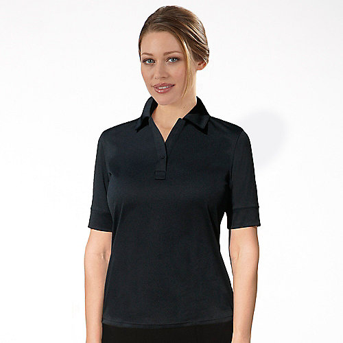 women wearing polo shirts