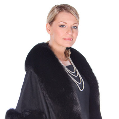 Here's how to wear a fur cape and make the perfect fashion statement