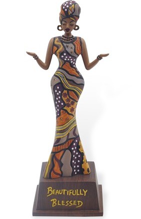 Adding African-American figurines to your decor lends an inspiring personal touc
