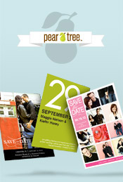 Save The Date - Pear Tree Greetings