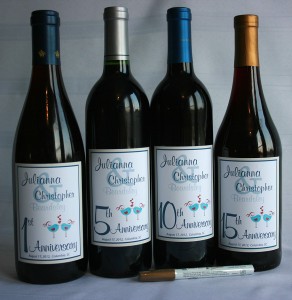 wine labels