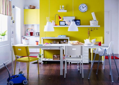 kitchen paint yellow color