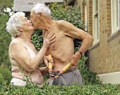 Staying sexually active is a great tip for staying young.