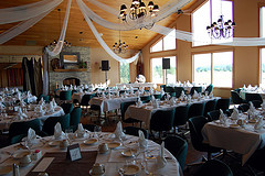 A golf country club is in the top ten romantic reception venues