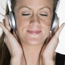 Listening to peaceful music is a way to center yourself