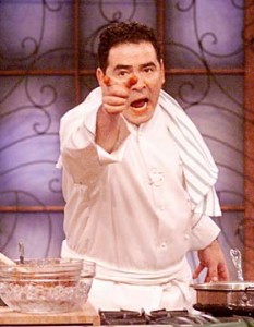 Every 20 year old should know how to cook ... like Emeril