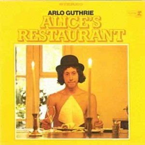 Arlo Guthrie is on the list of top ten famous folk music artists