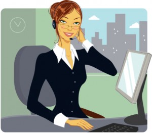 Receptionist is one of the top ten no experience jobs