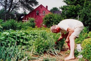 Garden work is a great spring fitness tip