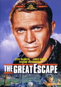 The Great Escape is on the list of the top ten war movies