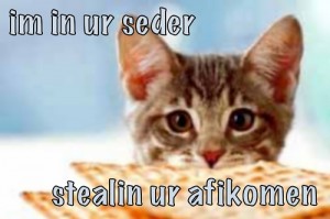 Afrikomen is a Passover celebration tradition