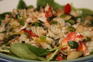 Lobster pasta is one of the top ten lobster tail recipes