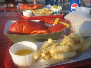 Steamed lobster and fries is one of the top ten lobster tail recipes