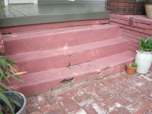 Crumbling stairs, broken walkways and corroded trim are a homebuyer's nightmare