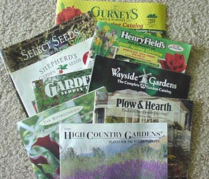 Garden catalogs in the mail are a sure sign of Spring