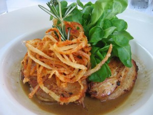 Chicken with truffles is an extravagant recipe