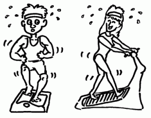 Exercise is high on the list of tips to stay younger.