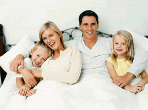 Spending time with family can cheer you up