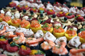 Foodies will appreciate a food theme for their engagement party