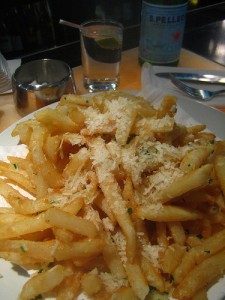 Truffle fries are an east and extravagant truffle recipe