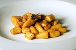 Combine gnocchi and truffles in an extravagant recipe